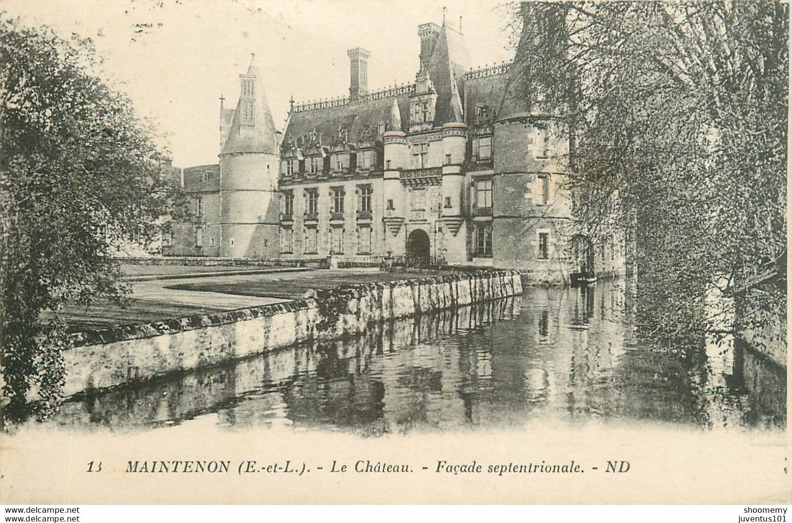 CPA Maintenon-Le Château-13-Timbre      L1640 - Maintenon