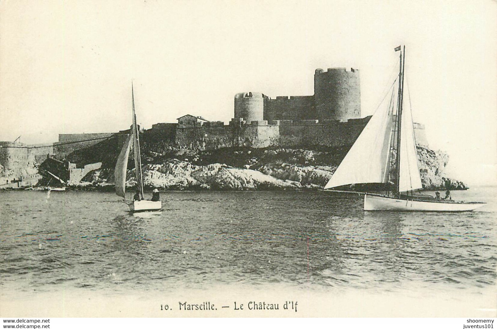 CPA Marseille-Chateau D'If-10       L1640 - Castillo De If, Archipiélago De Frioul, Islas...