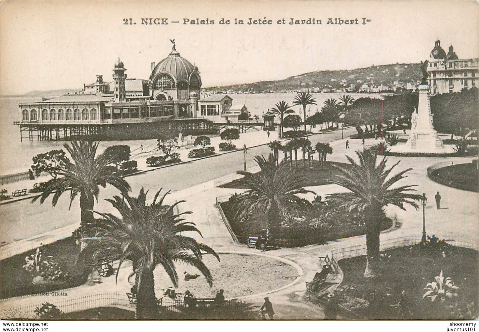 CPA Nice-Palais De La Jetée-21       L1640 - Monumenten, Gebouwen