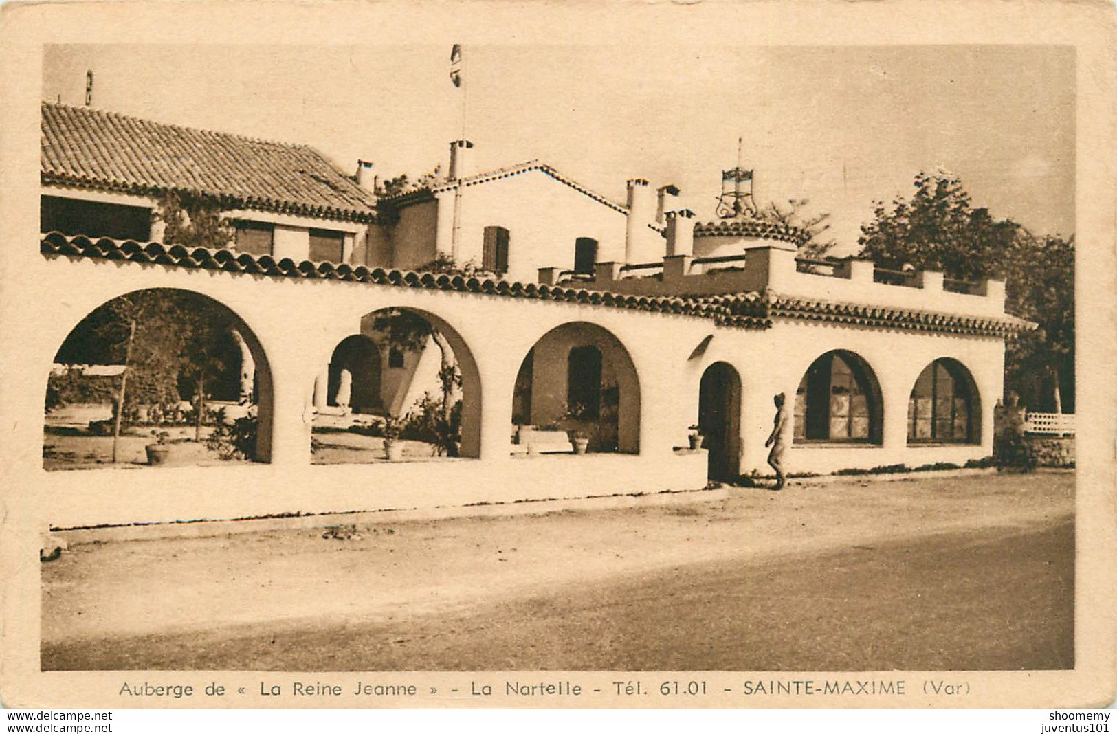 CPA Sainte Maxime-Auberge De La Reine Jeanne-La Nartelle       L1631 - Sainte-Maxime