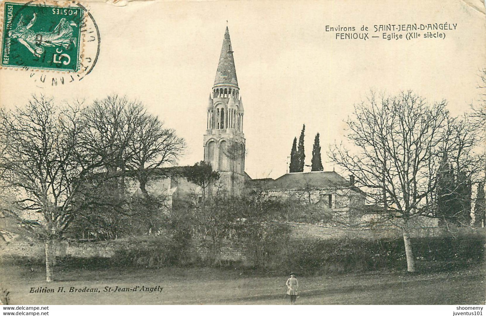 CPA Fenioux-Eglise-Timbre        L1631 - Other & Unclassified