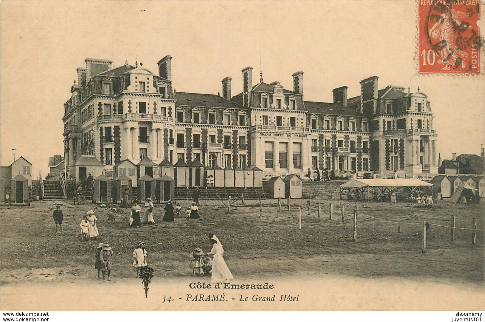 CPA Paramé-Le Grand Hôtel-54-Timbre       L1624 - Parame