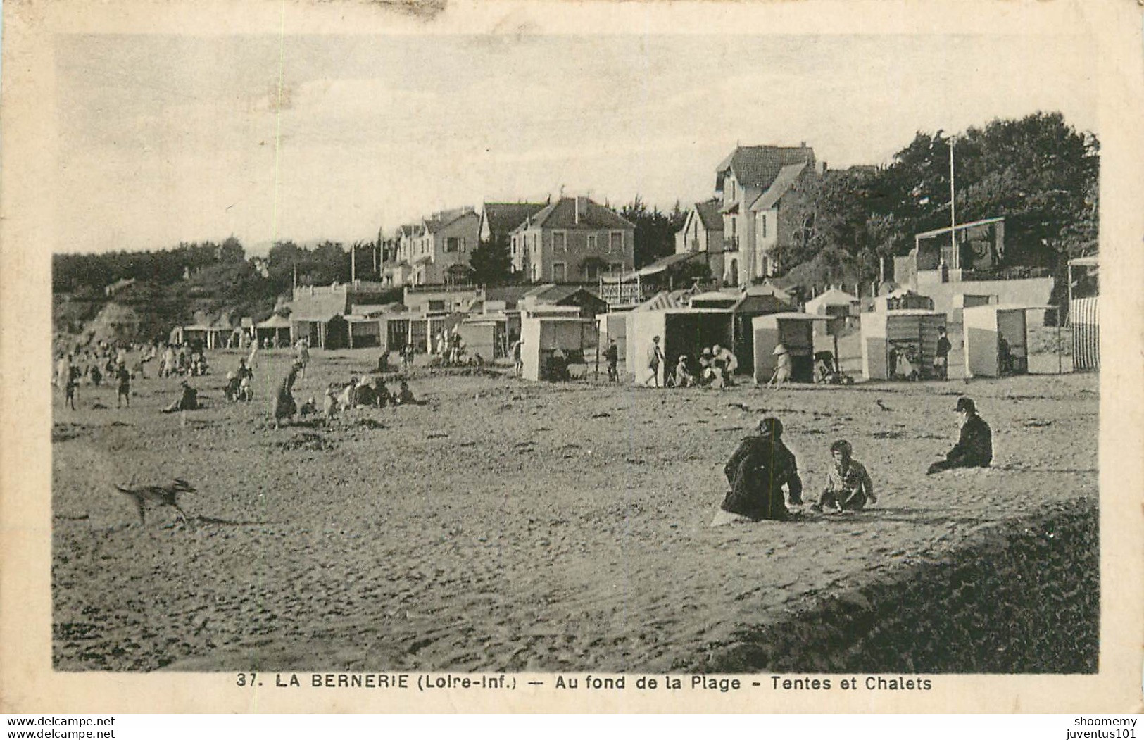 CPA La Bernerie-La Plage-Tentes Et Chalets     L1577 - La Bernerie-en-Retz