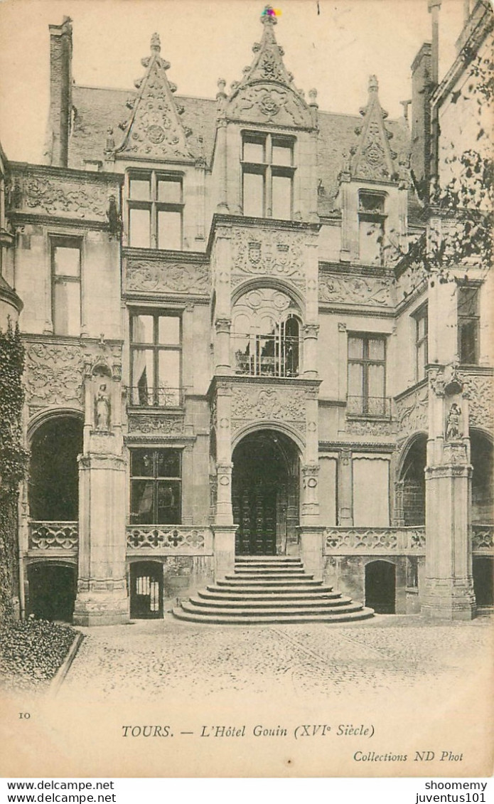 CPA Tours-L'Hôtel Gouin-Timbre     L1574 - Tours