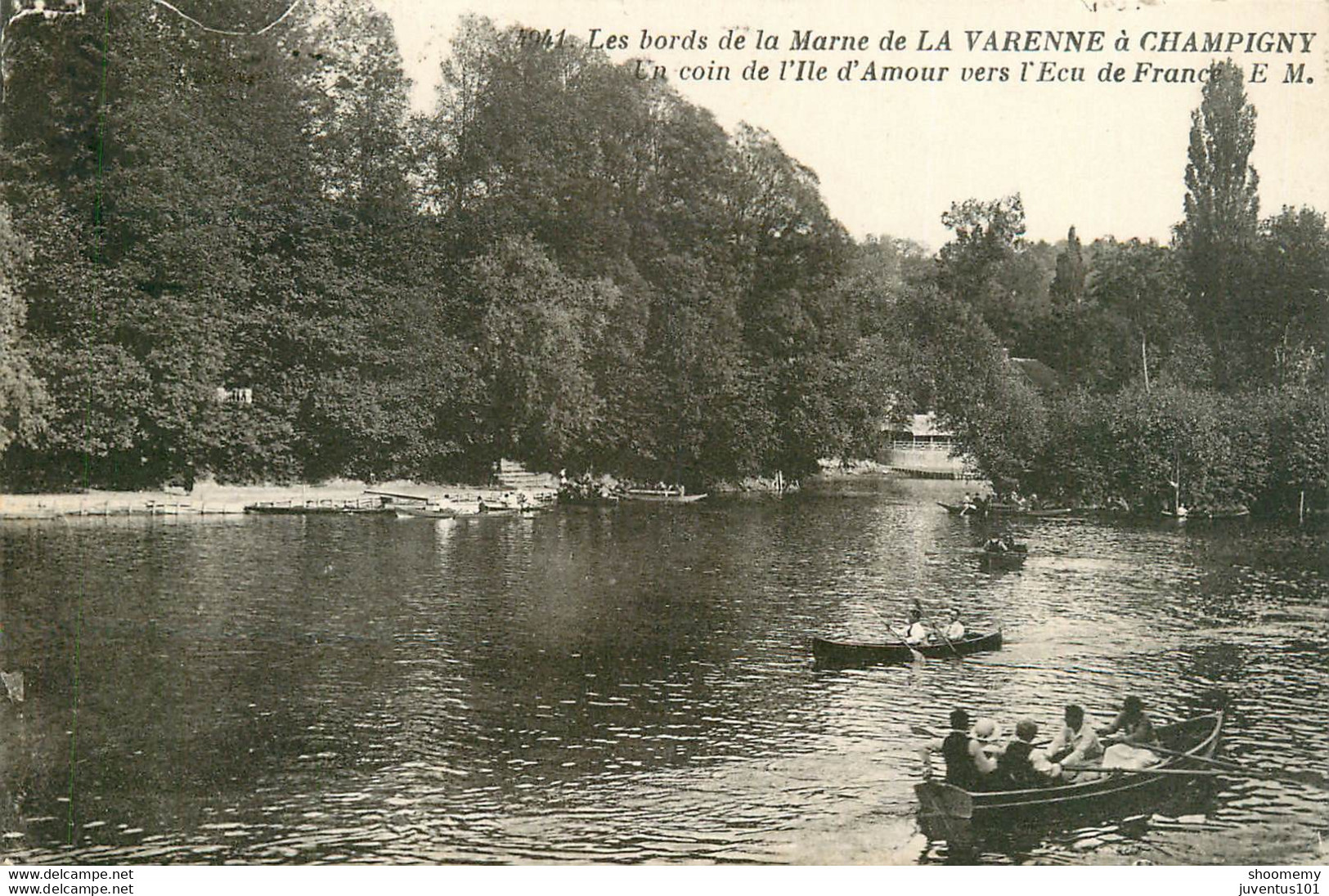 CPA Les Bords De La Marne De La Varenne à Champigny-Timbre      L1567 - Champigny Sur Marne