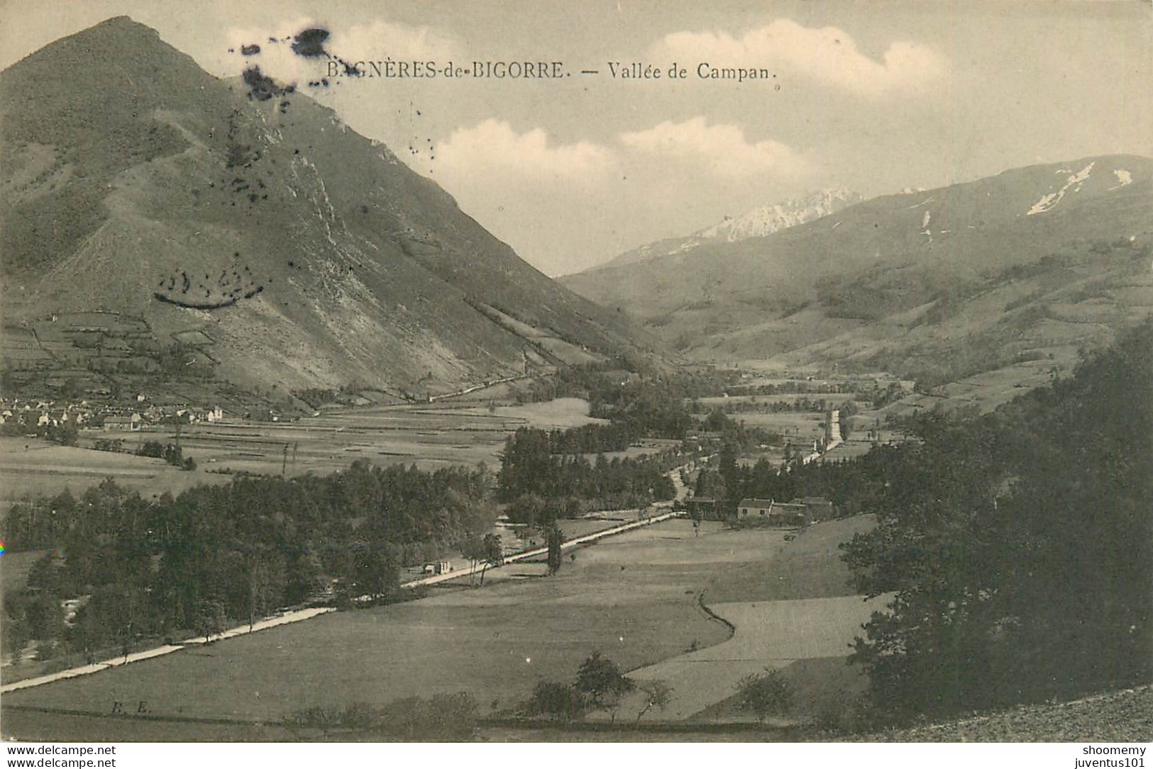 CPA Bagnères De Bigorre-Vallée De Campan-Timbre     L1568 - Bagneres De Bigorre