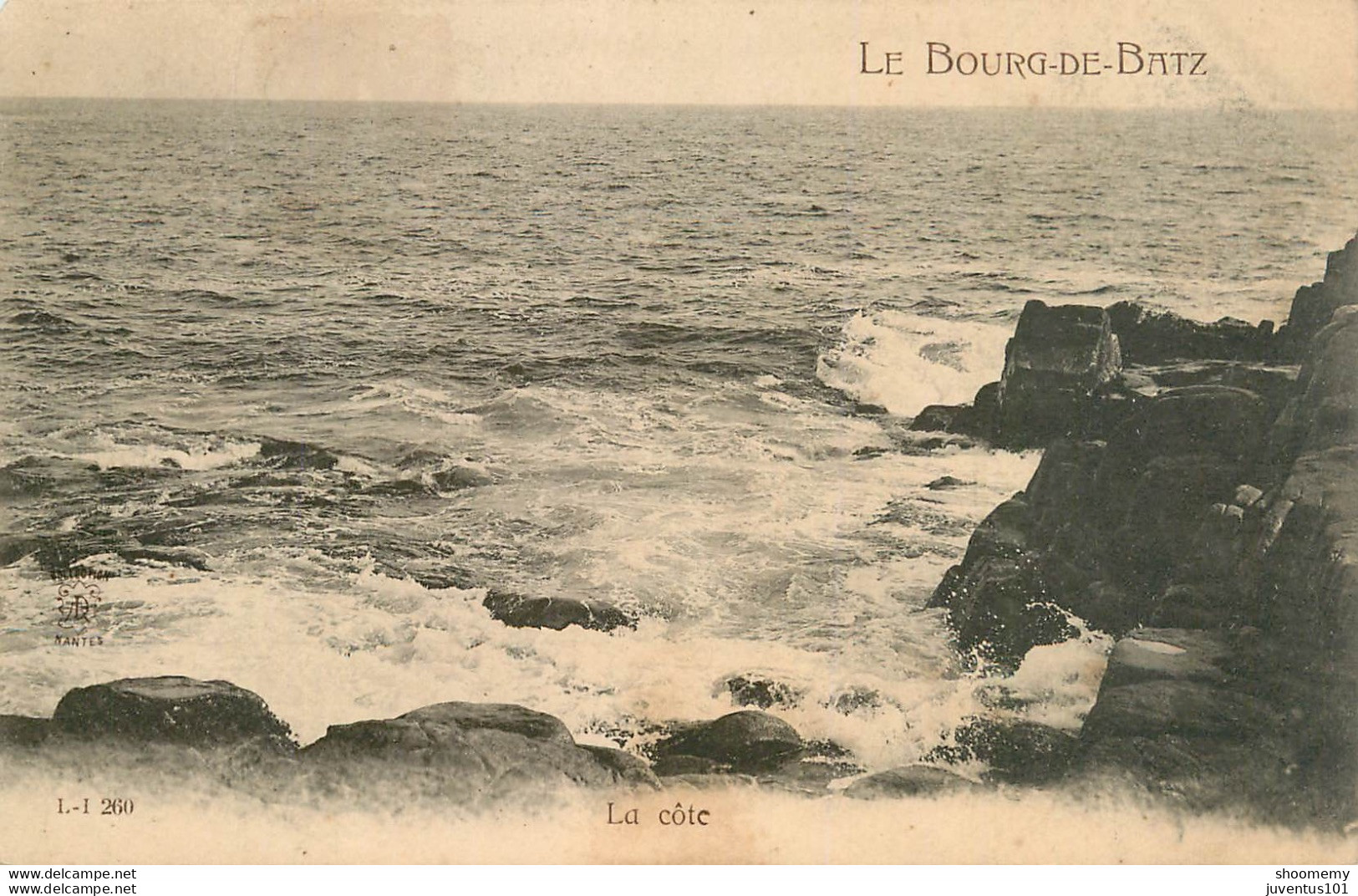 CPA Le Bourg De Batz-La Côte      L1560 - Batz-sur-Mer (Bourg De B.)