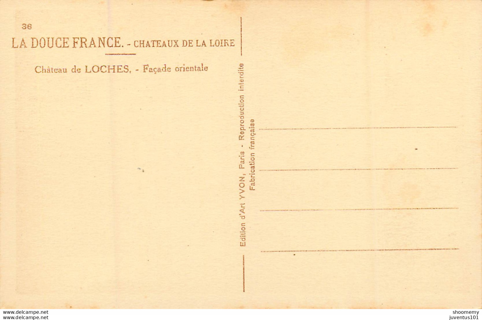 CPA Château De Loches     L1559 - Loches