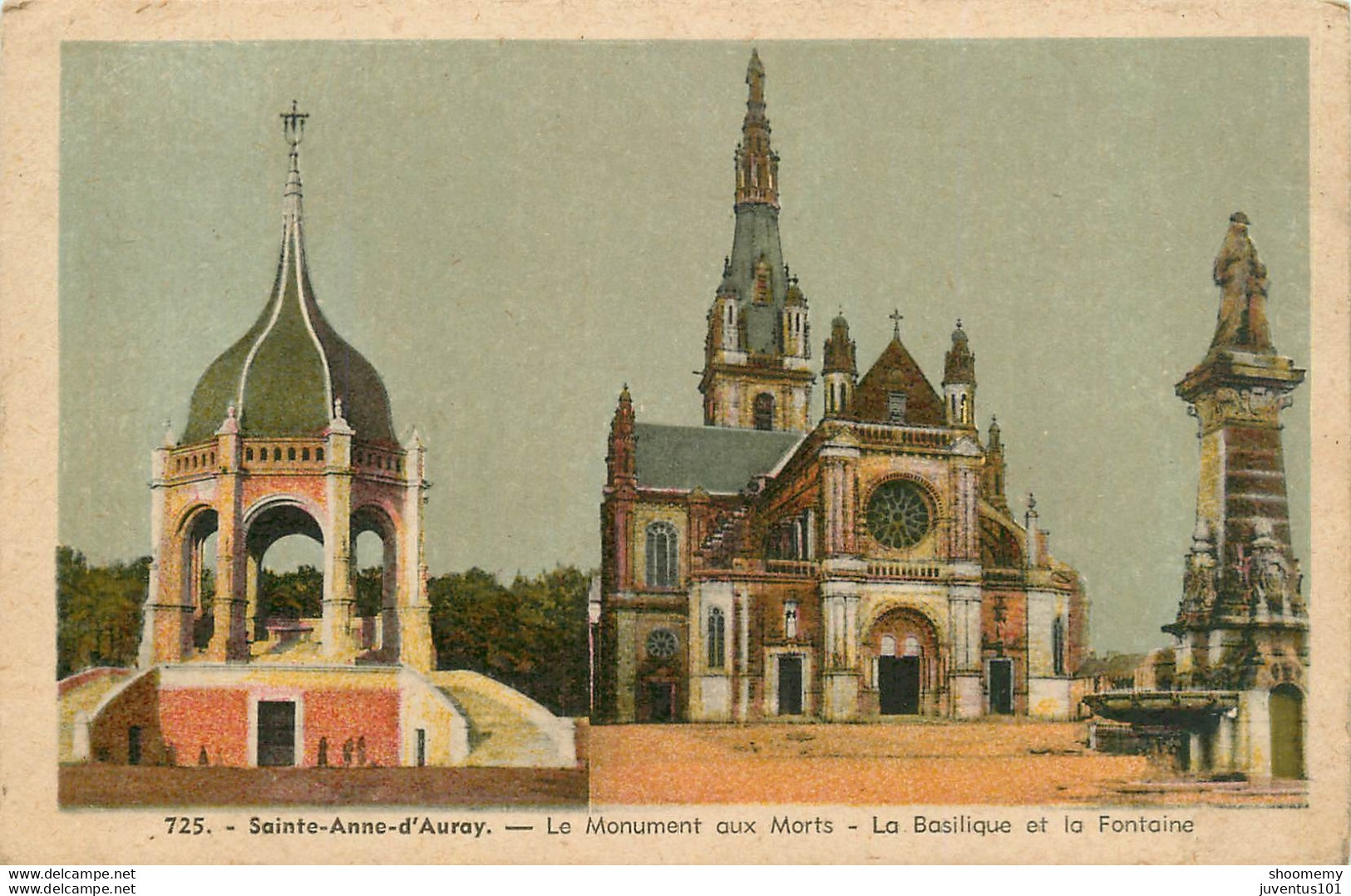 CPA Sainte Anne D'Auray-Le Monument Aux Morts      L1560 - Sainte Anne D'Auray