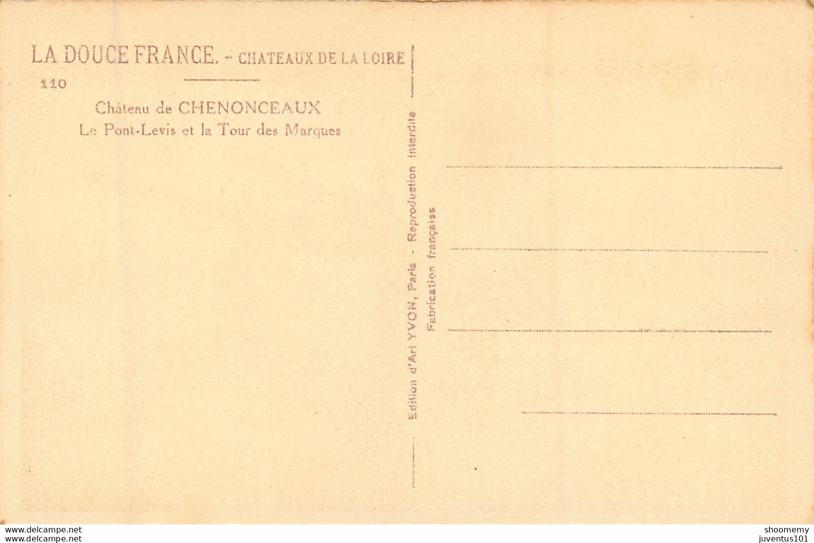 CPA Château De Chenonceaux-Le Pont Levis      L1559 - Chenonceaux