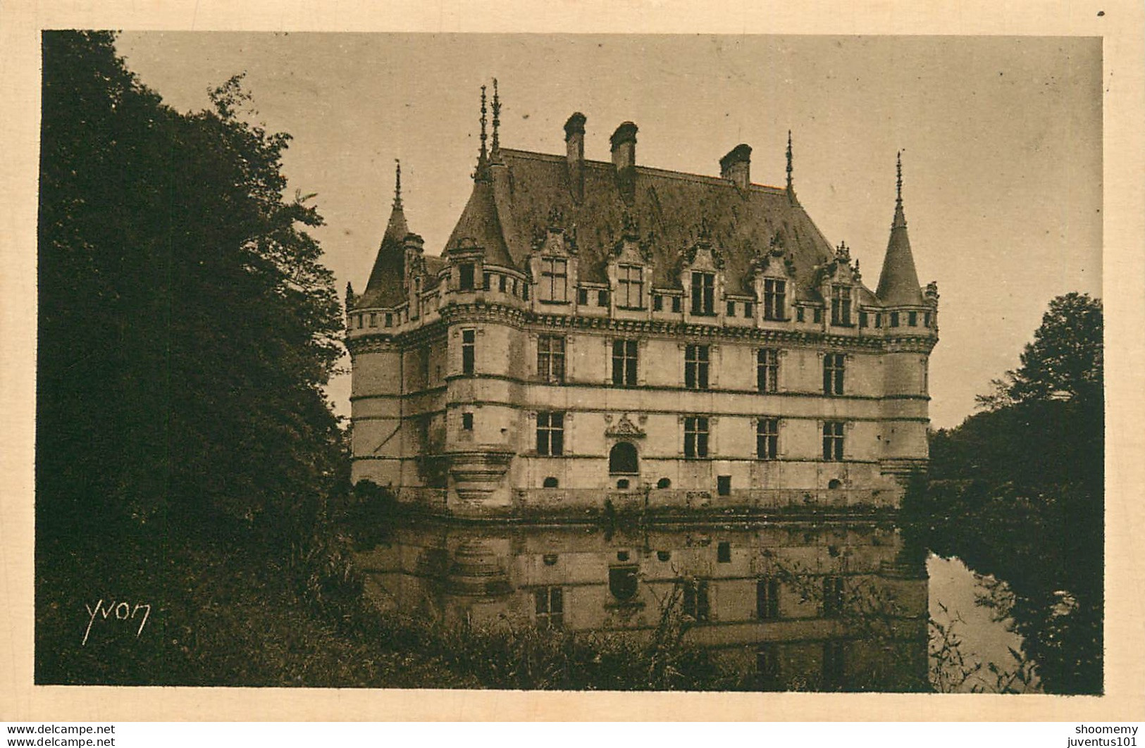 CPA Château D'azay Le Rideau     L1559 - Azay-le-Rideau