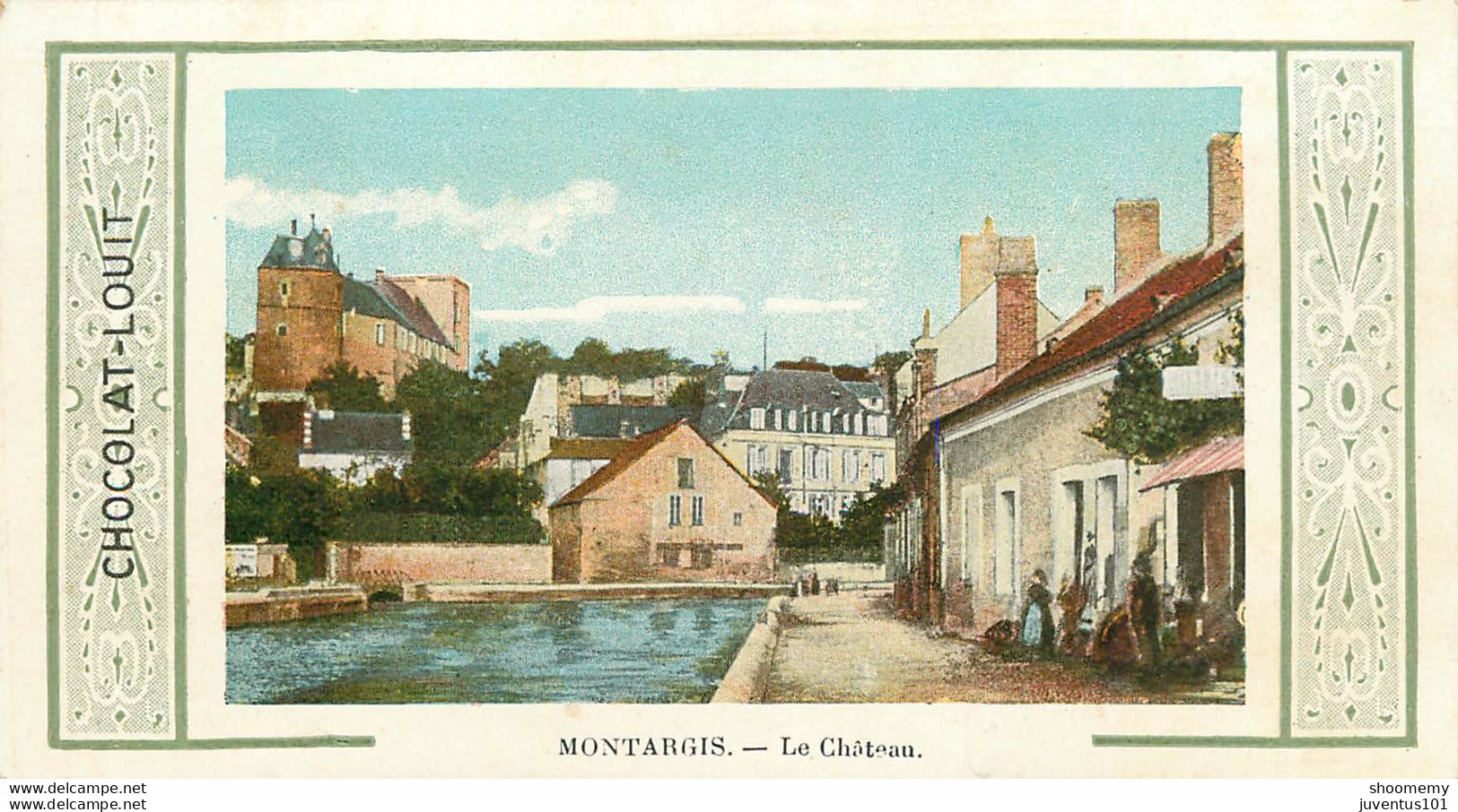 CPA Montargis-Le Château-Chocolat Louit    L1551 - Montargis