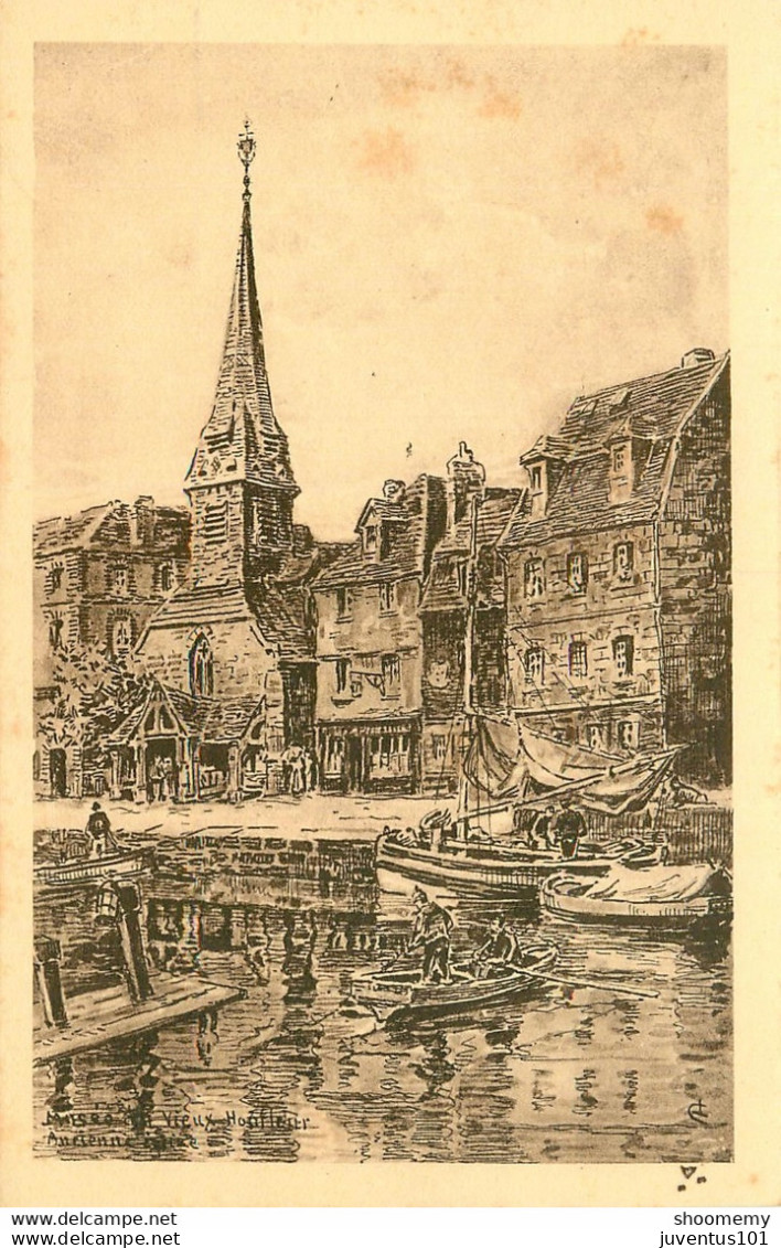 CPA Musée Du Vieux Honfleur-Ancienne église      L1550 - Honfleur