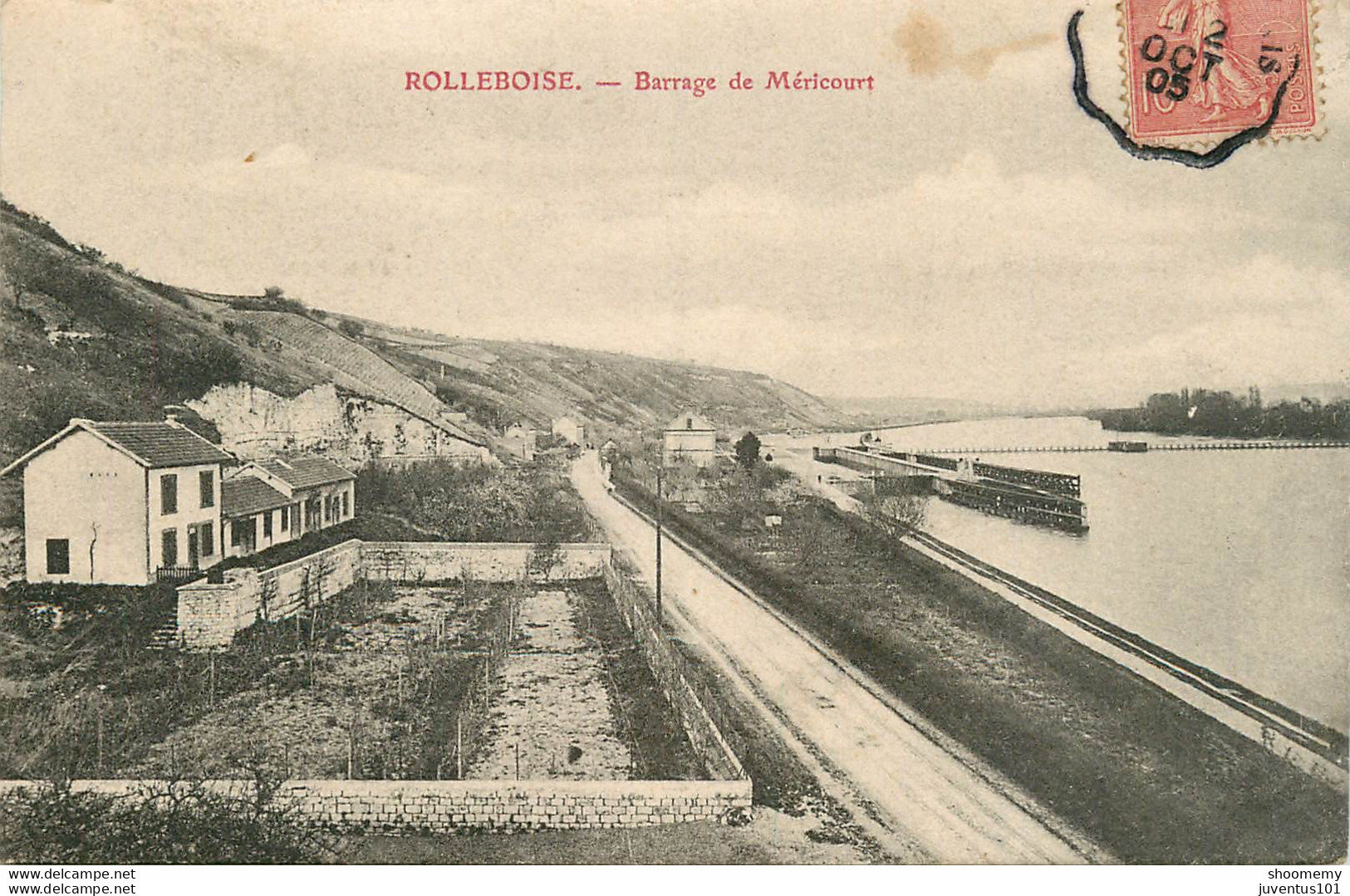CPA Rolleboise-Barrage De Méricourt-Timbre         L1691 - Altri & Non Classificati