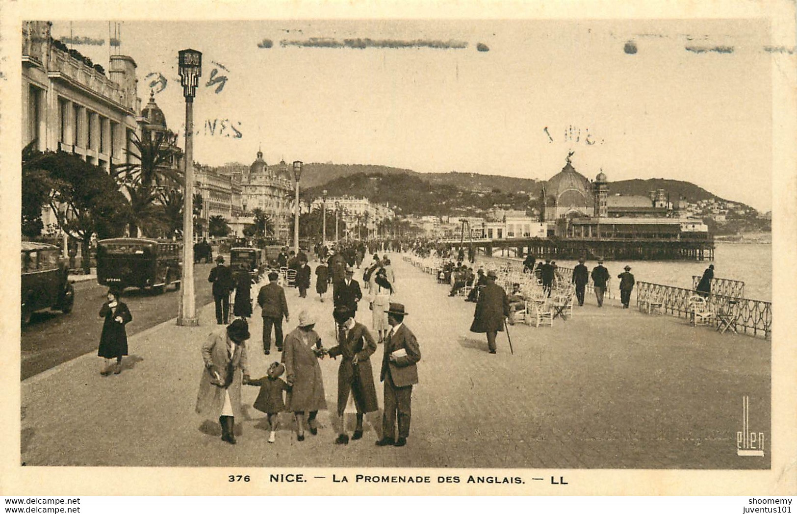 CPA Nice-La Promenade Des Anglais-376-Timbre        L1688 - Viste Panoramiche, Panorama