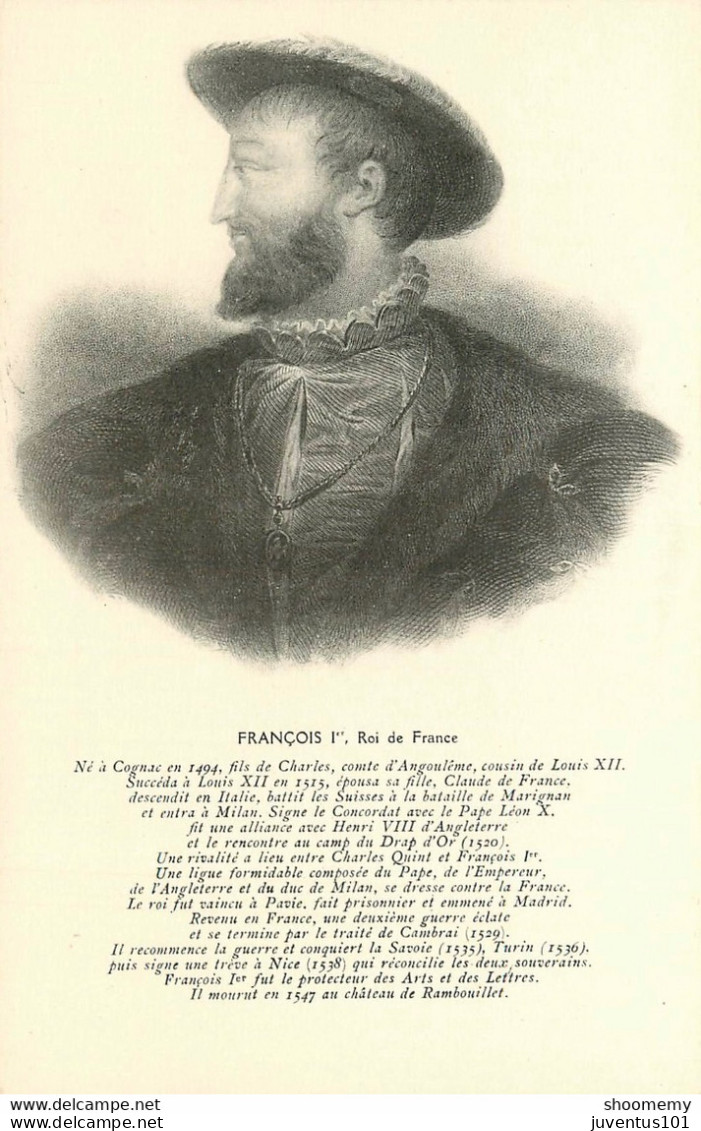 CPA François I-Roi De France        L1684 - History