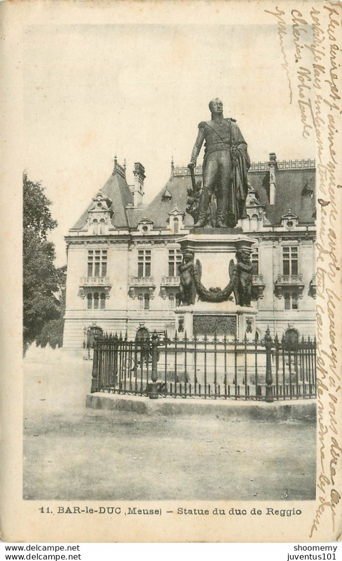 CPA Bar Le Duc-Statue Du Duc De Reggio       L1674 - Bar Le Duc