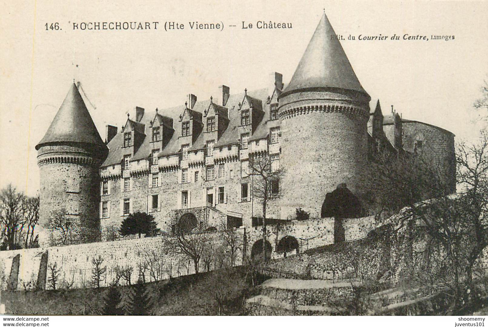 CPA Rochechouart-Le Château-146-Timbre       L1671 - Rochechouart