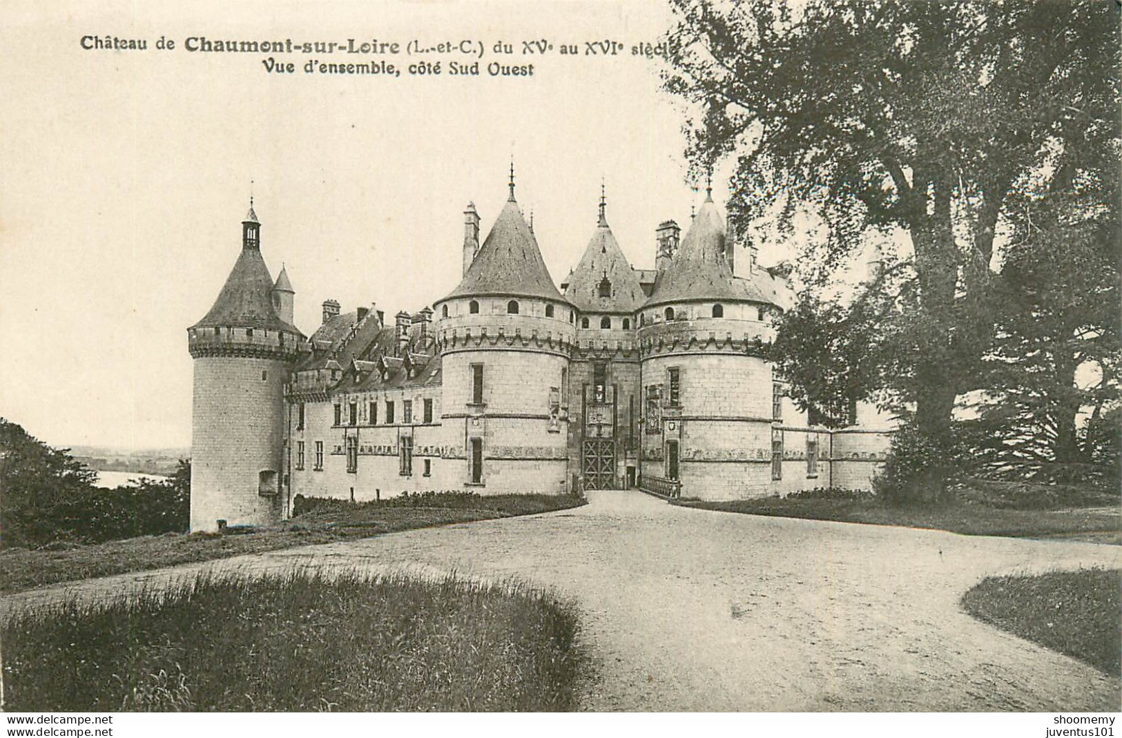 CPA Chateau De Chaumont Sur Loire-Vue D'ensemble      L1666 - Autres & Non Classés