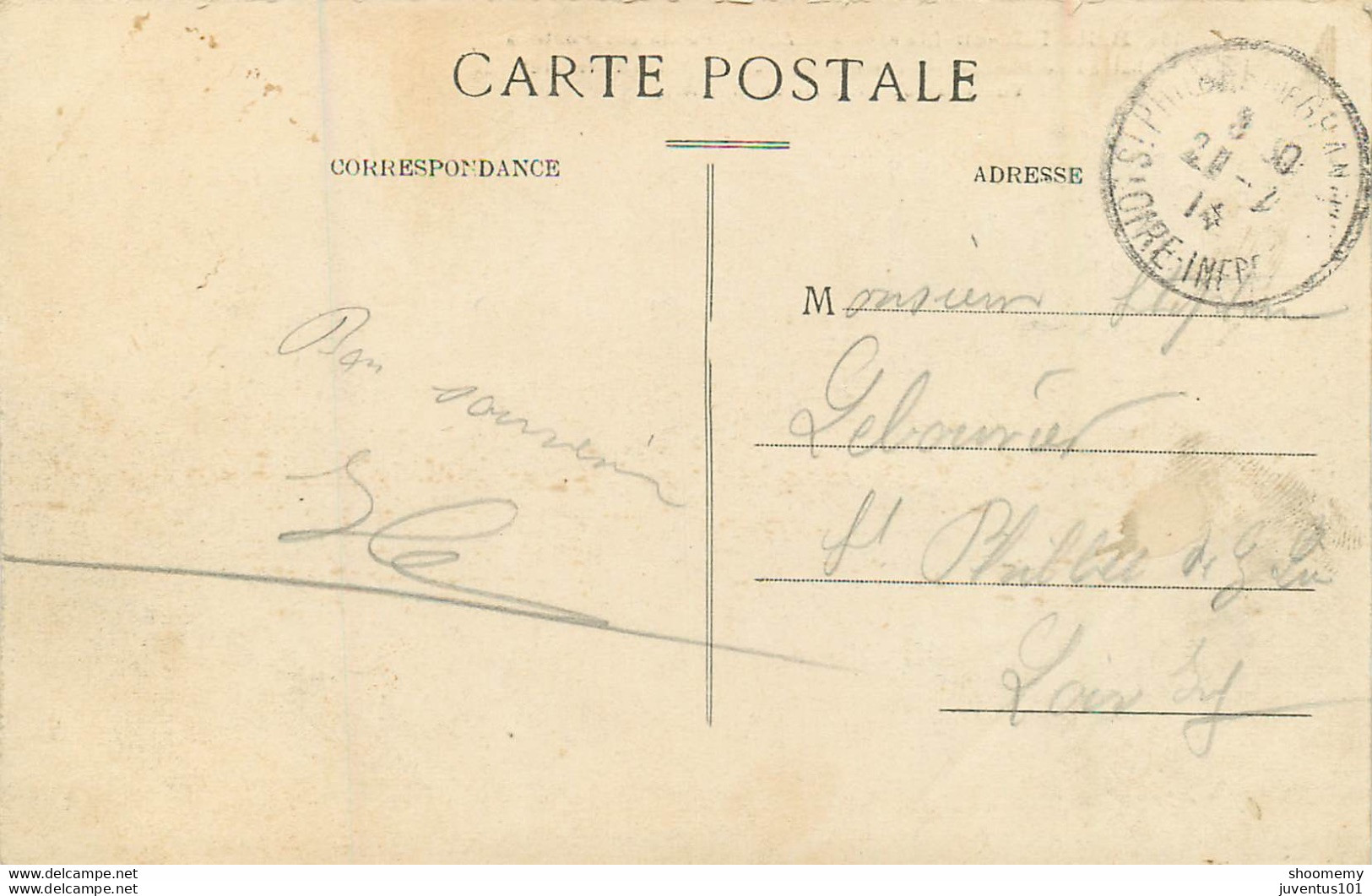 CPA Belle Ile En Mer-Sauzon-Pointe Aux Poulains-196-Timbre        L1667 - Belle Ile En Mer