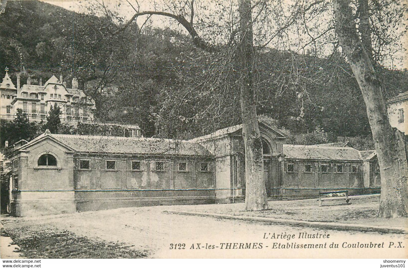 CPA Ax Les Thermes-Etablissement Du Couloubret-3122-Timbre      L1666 - Foix