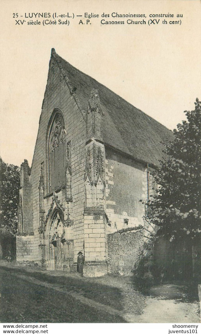 CPA Luynes-Eglise Des Chanoinesses-25        L1663 - Luynes