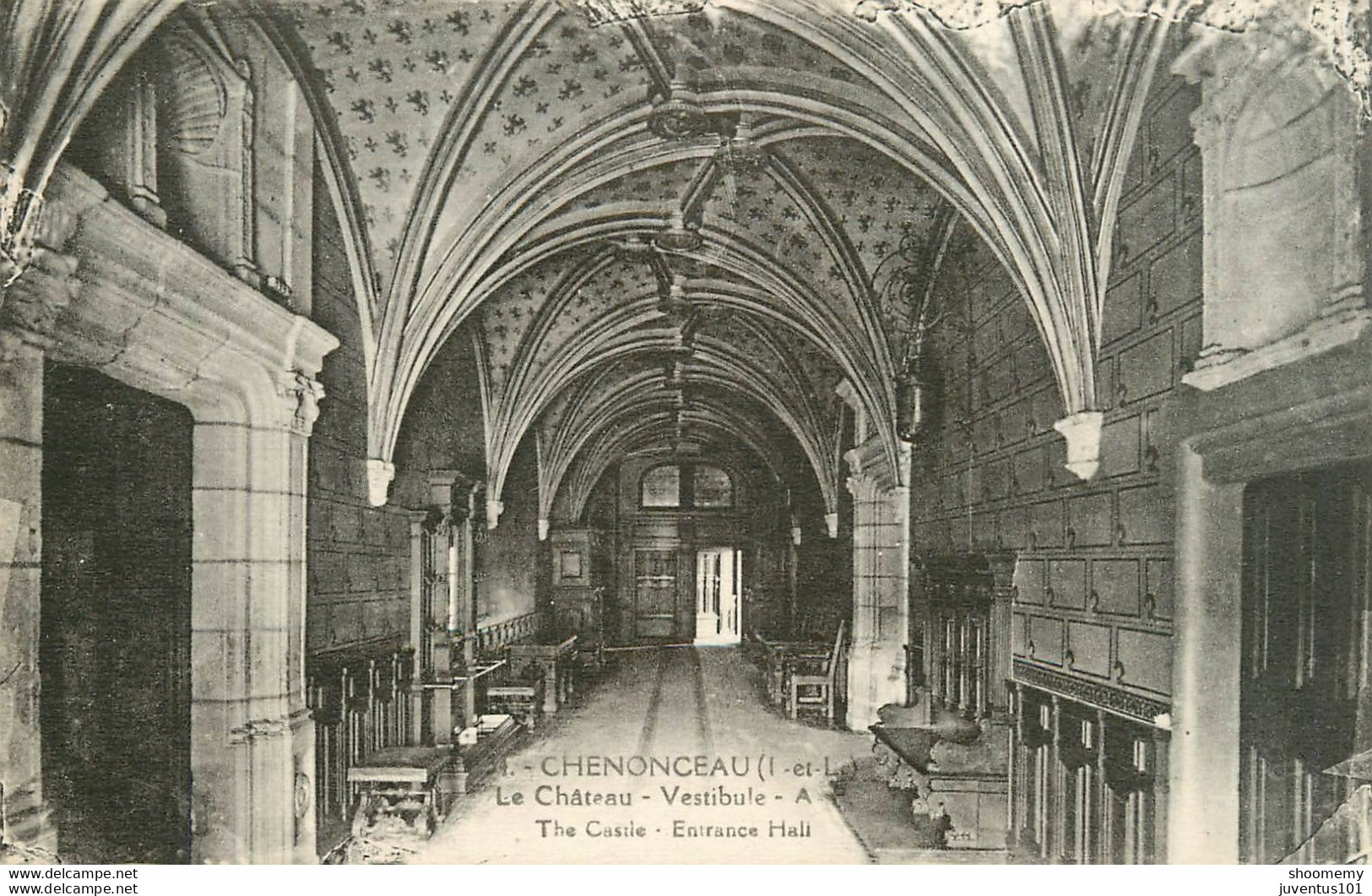 CPA Chenonceaux-Le Château-Vestibule-34     L1663 - Chenonceaux