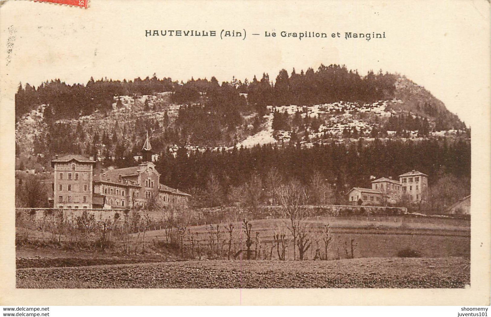 CPA Hauteville-Le Grapillon Et Mangini-Timbre     L1656 - Hauteville-Lompnes