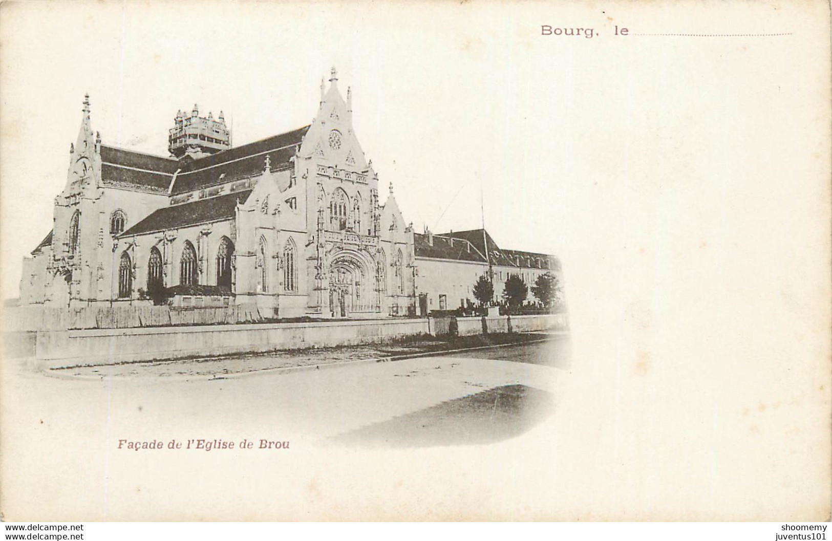 CPA Bourg-Façade De L'Eglise De Brou     L1656 - Brou - Kirche