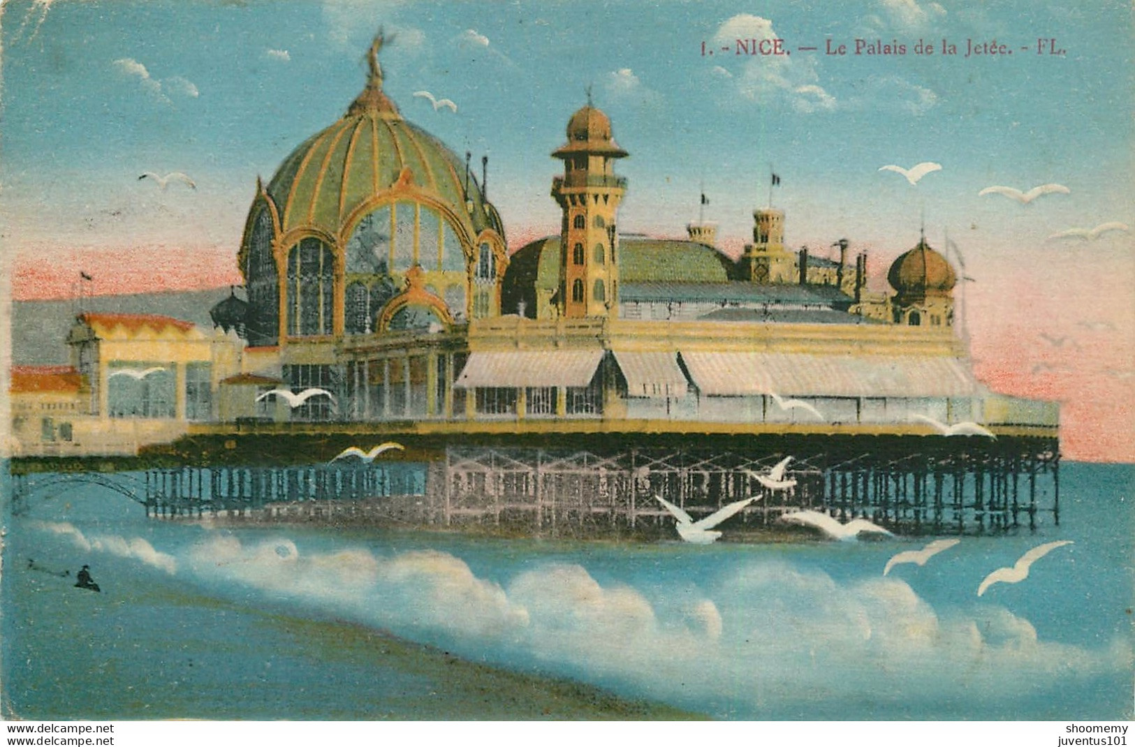 CPA Nice-Le Palais De La Jetée-1      L1653 - Cartas Panorámicas