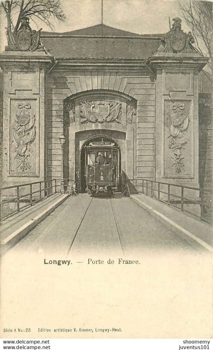 CPA Longwy-Porte De France-Timbre        L1654 - Longwy
