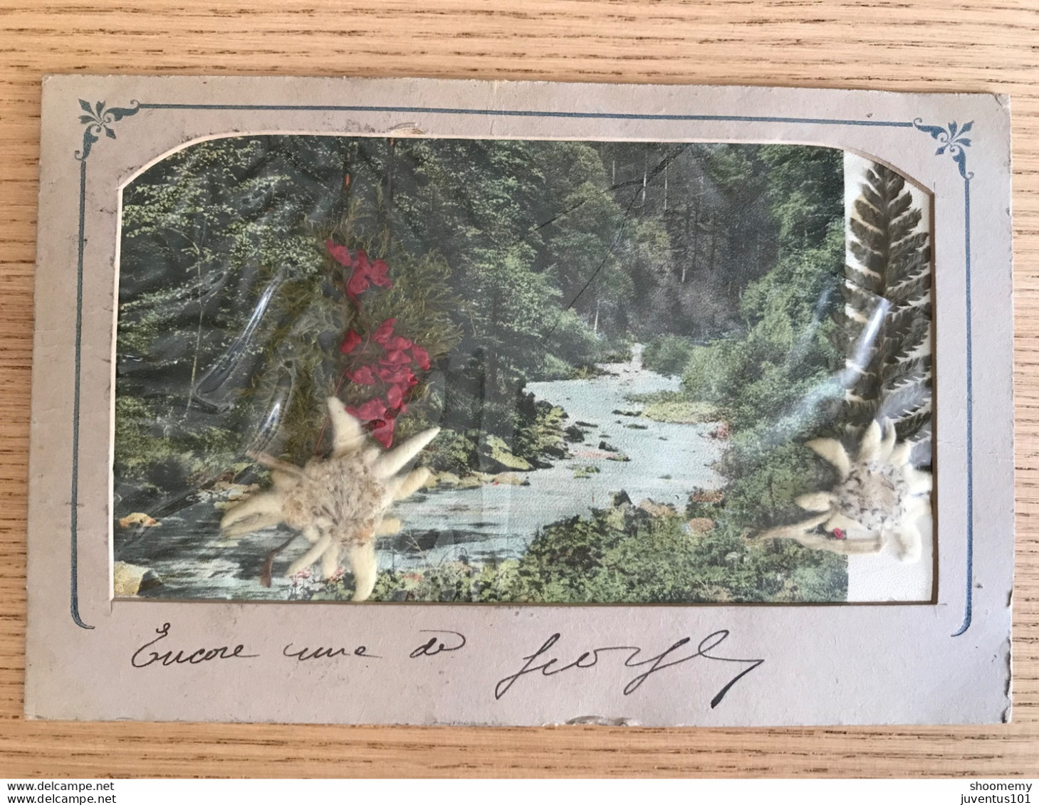 CPA Fantaisie-Carte à Système Avec Plantes     L1761 - Cartoline Con Meccanismi