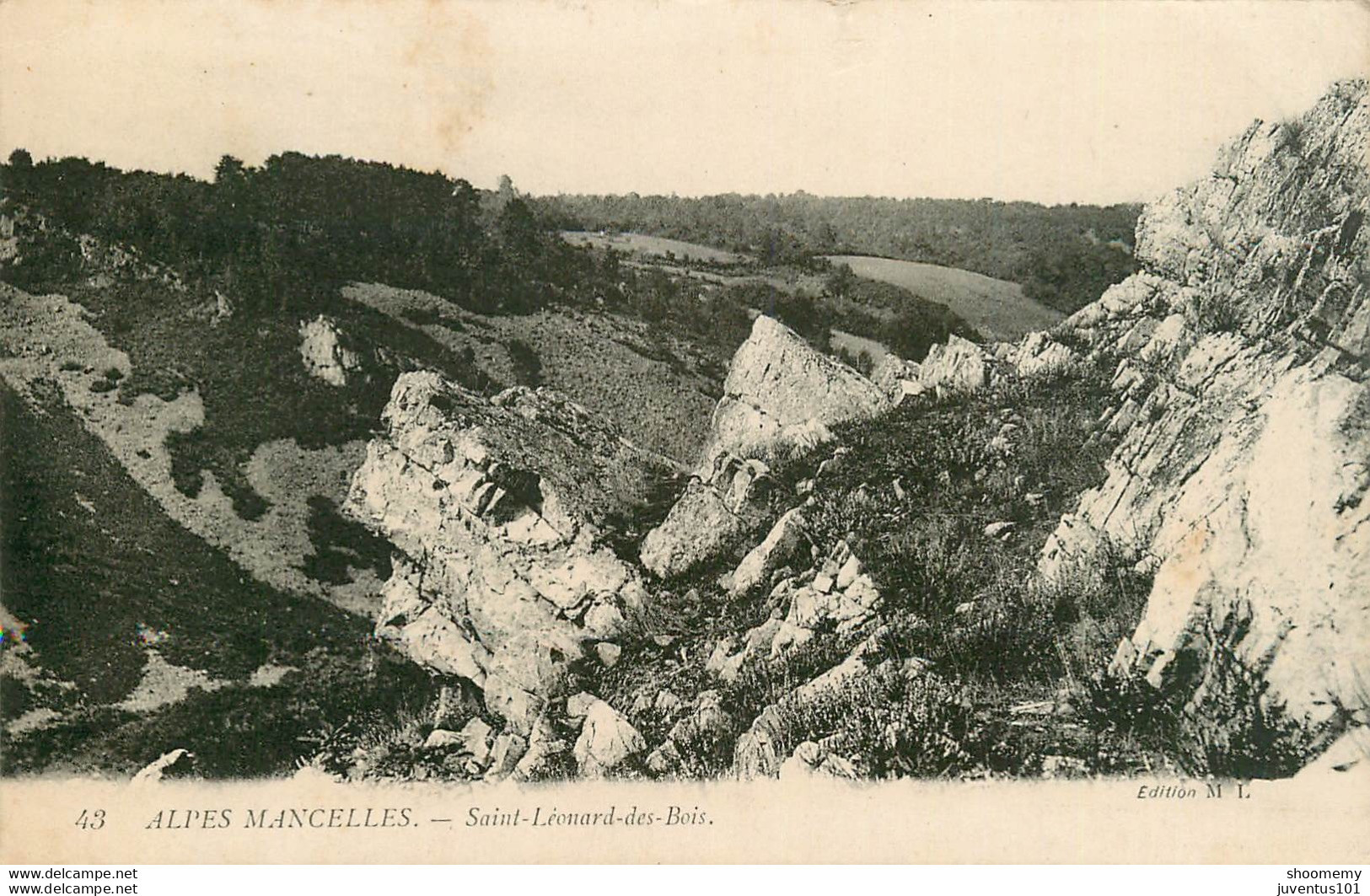 CPA Alpes Mancelles-Saint Léonard Des Bois-43-Timbre      L1753 - Saint Leonard Des Bois