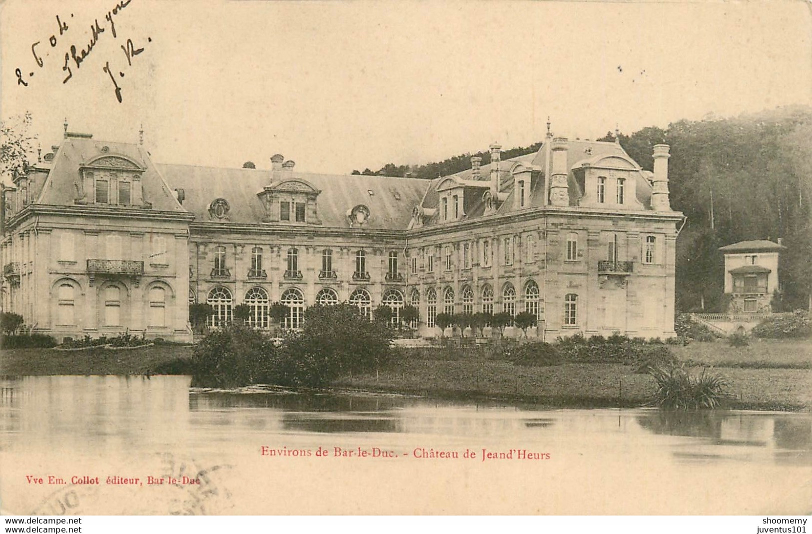 CPA Environs De Bar Le Duc-Château De Jeand'heurs-Timbre      L1753 - Bar Le Duc