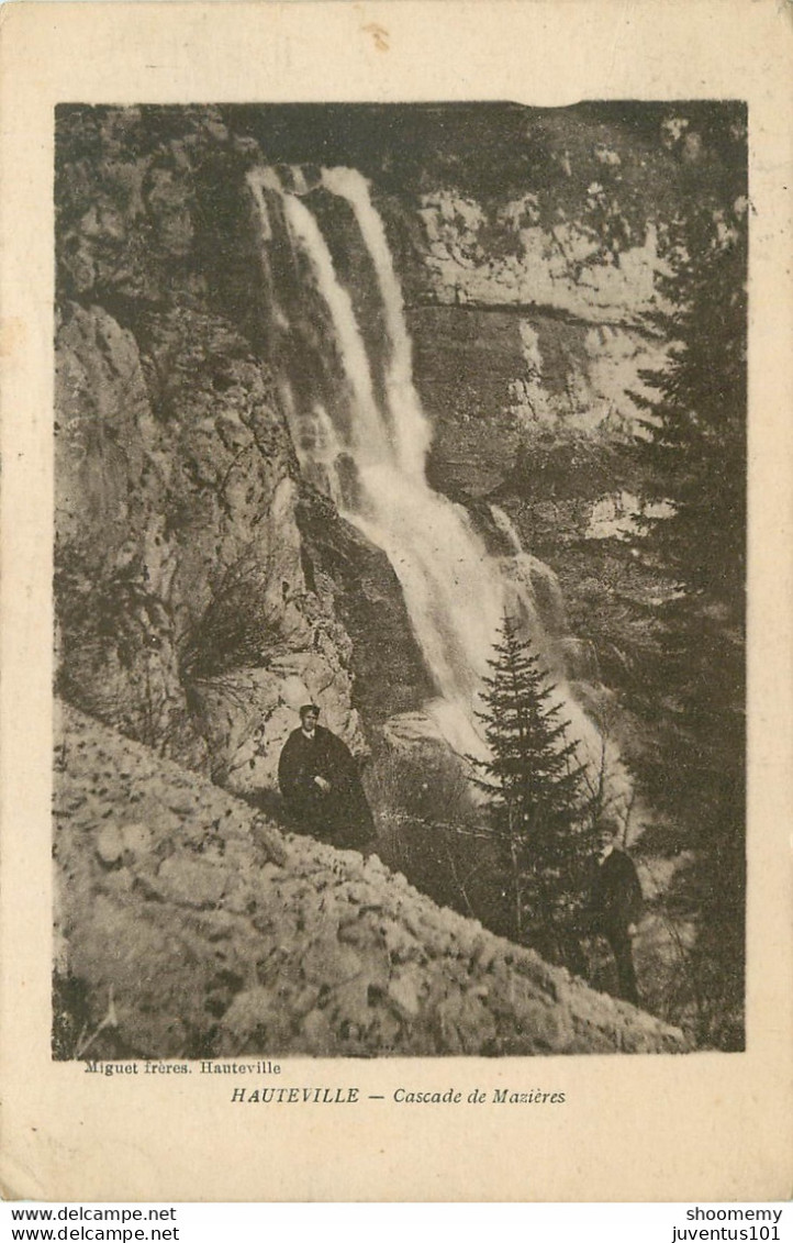 CPA Hauteville-Cascade De Mazières-Timbre       L1754 - Hauteville-Lompnes