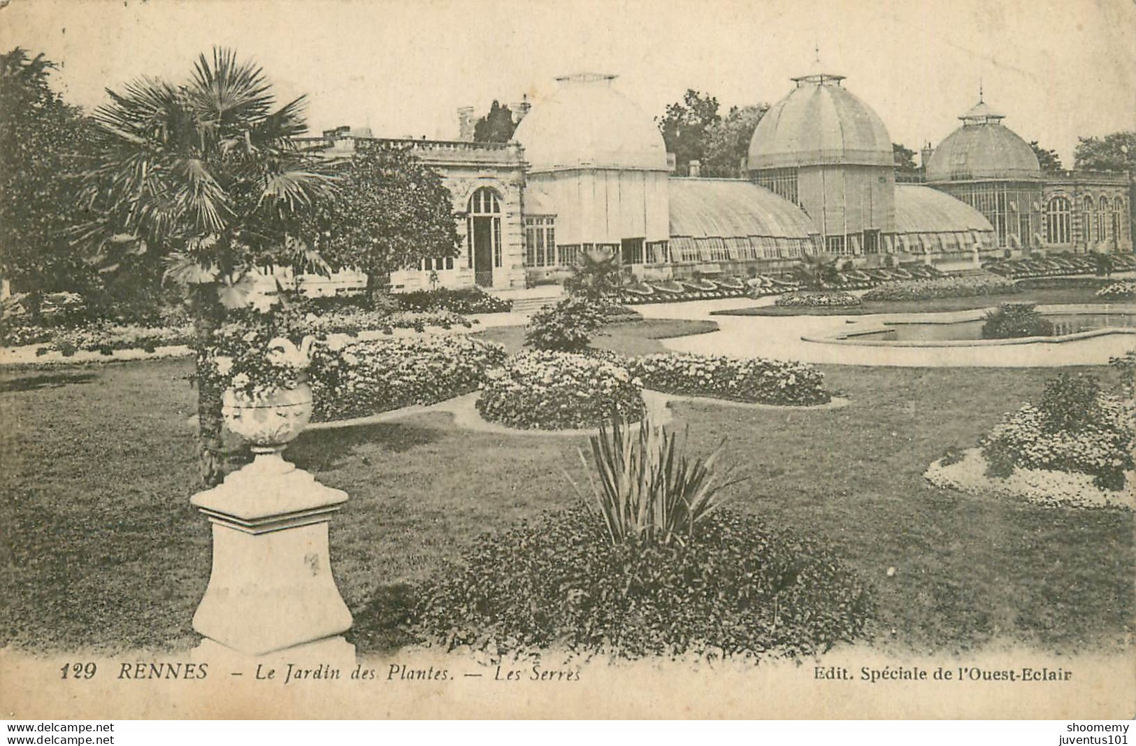 CPA Rennes-Le Jardin Des Plantes-129       L1754 - Rennes