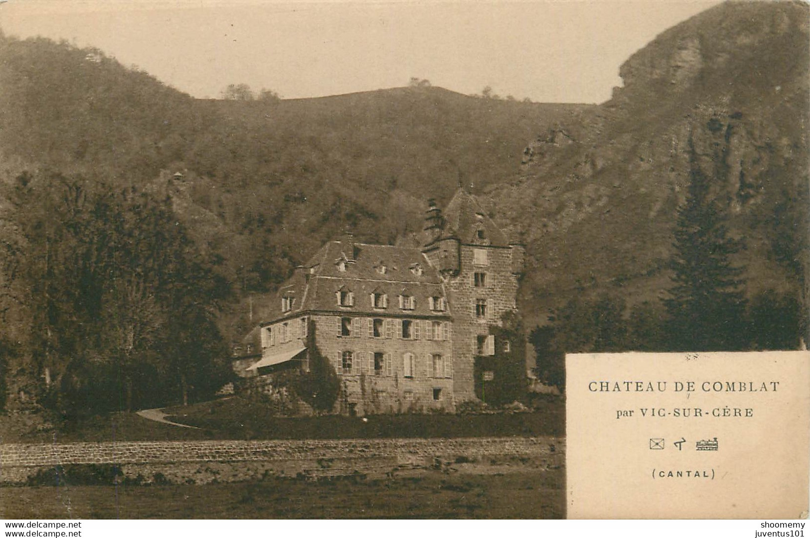 CPA Château De Comblat Par Vic Sur Cère        L1750 - Autres & Non Classés