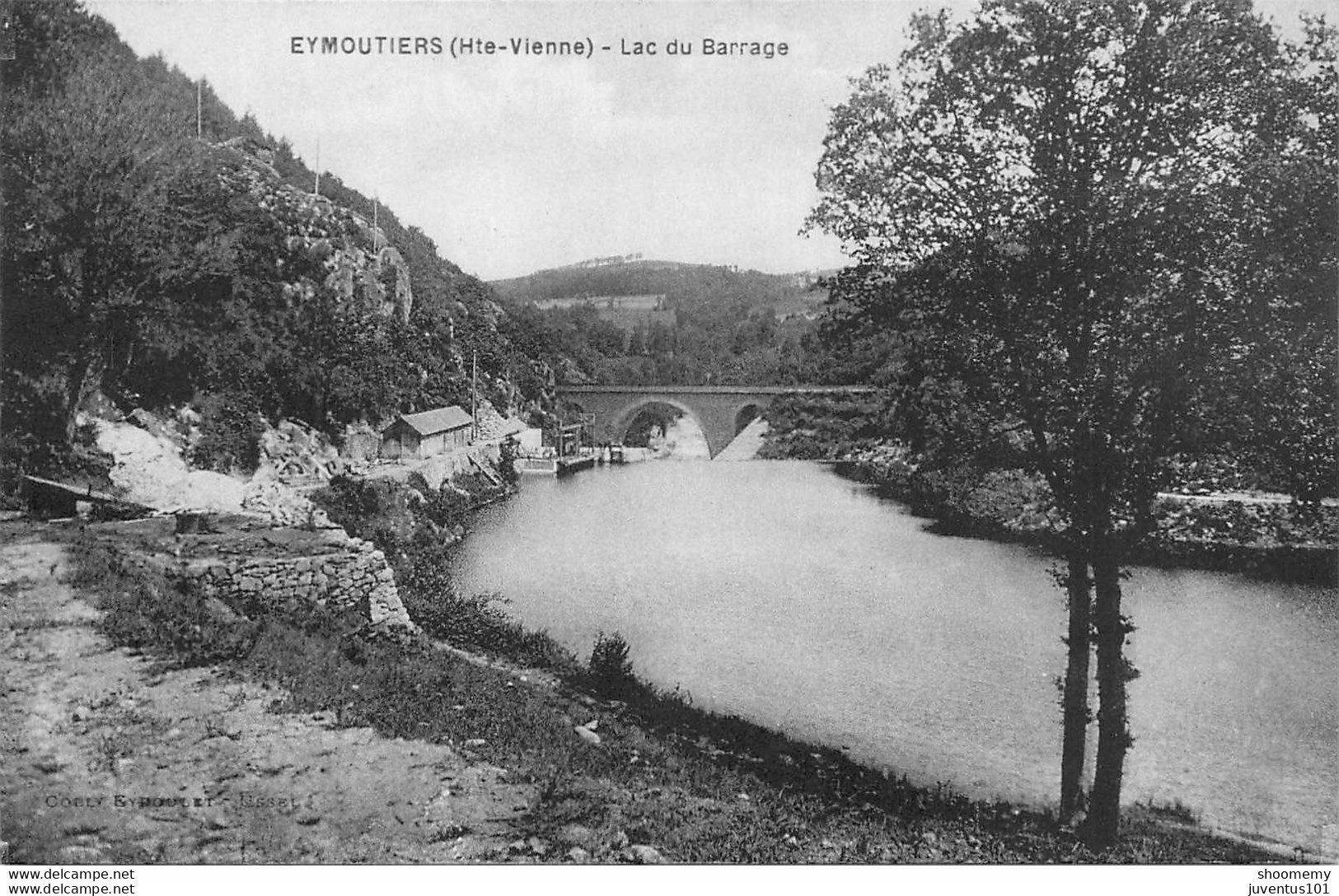 CPA Eymoutiers-Lac Du Barrage       L1747 - Eymoutiers