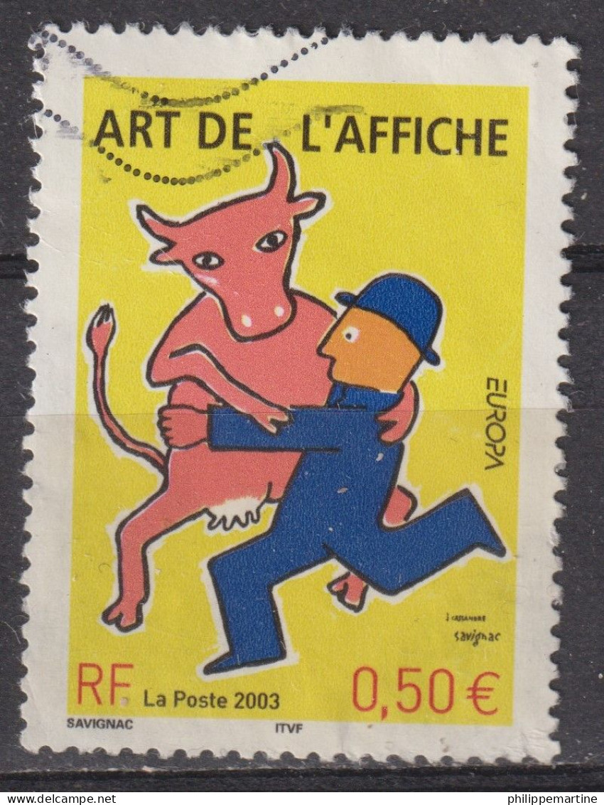V4P1 - France 2003 - YT 3556 (o) - Used Stamps