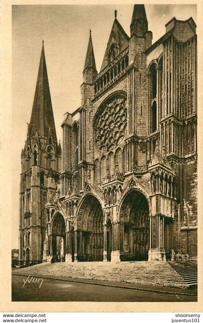 CPA Chartres-Cathédrale-2    L1710 - Chartres
