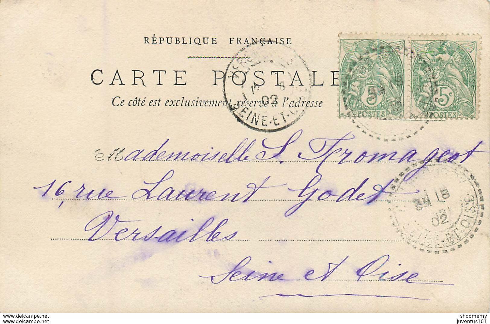 CPA Chambourcy-La Roseraie-RARE-Timbre    L1703 - Chambourcy