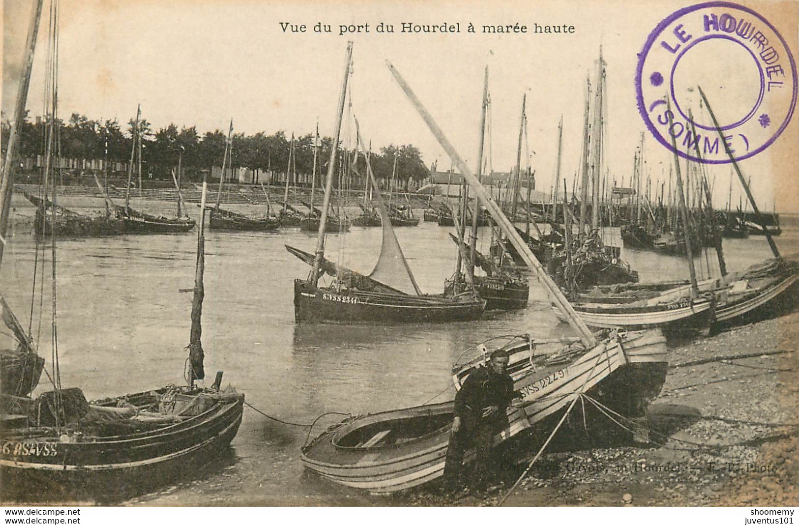 CPA Vue Du Port Du Hourdel à Marée Haute        L1696 - Other & Unclassified
