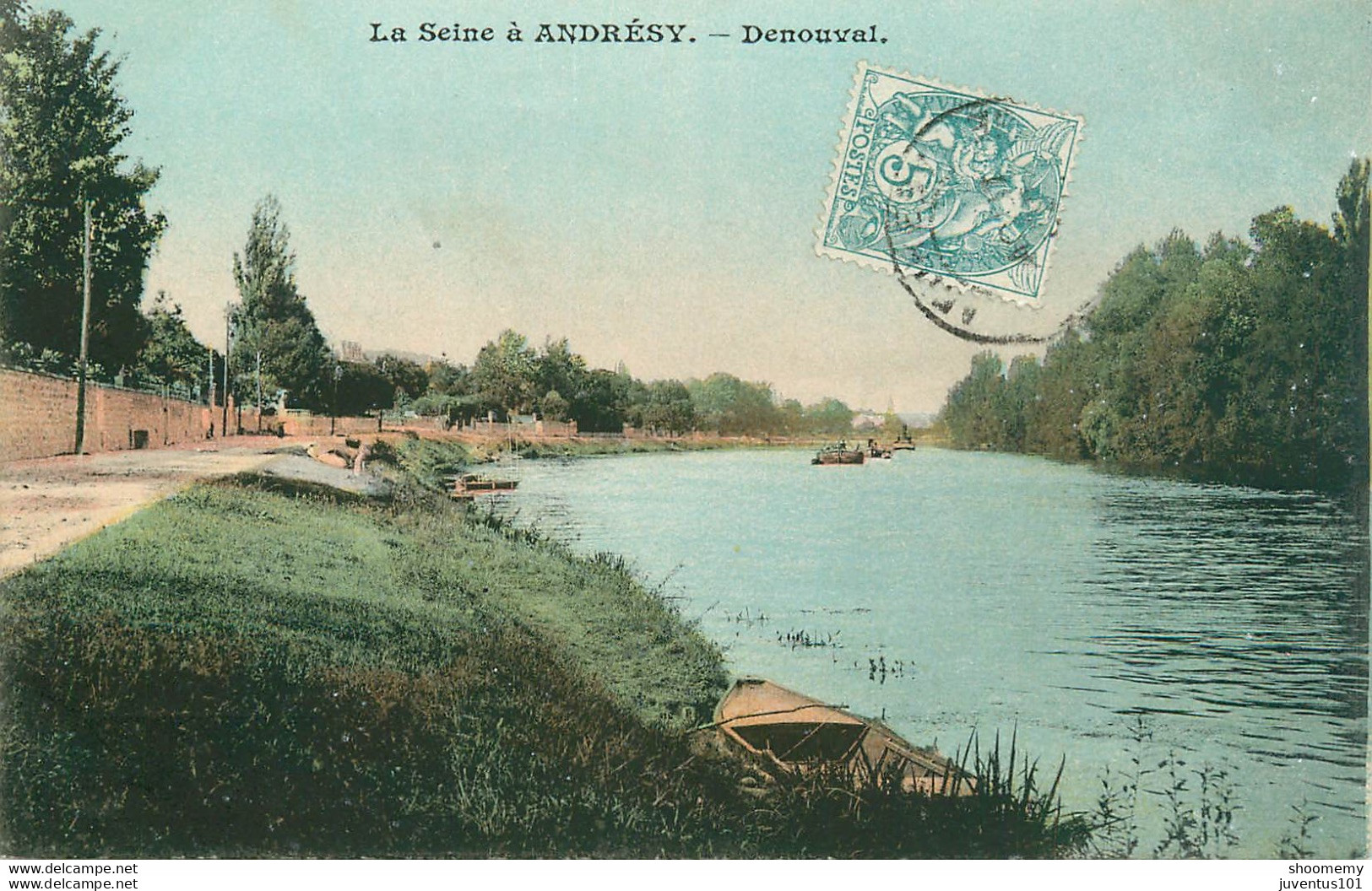 CPA La Seine à Andrésy-Denouval-Timbre     L1692 - Andresy