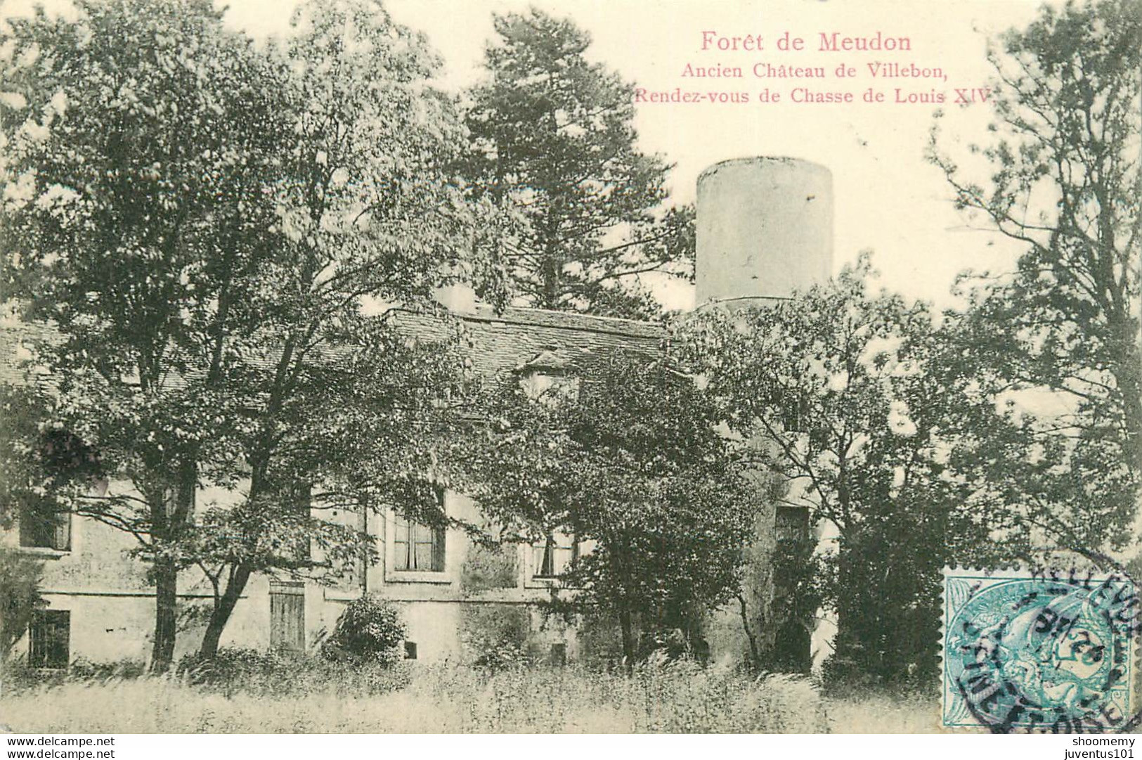 CPA Forêt De Meudon-Château De Villebon-Timbre       L1821 - Meudon