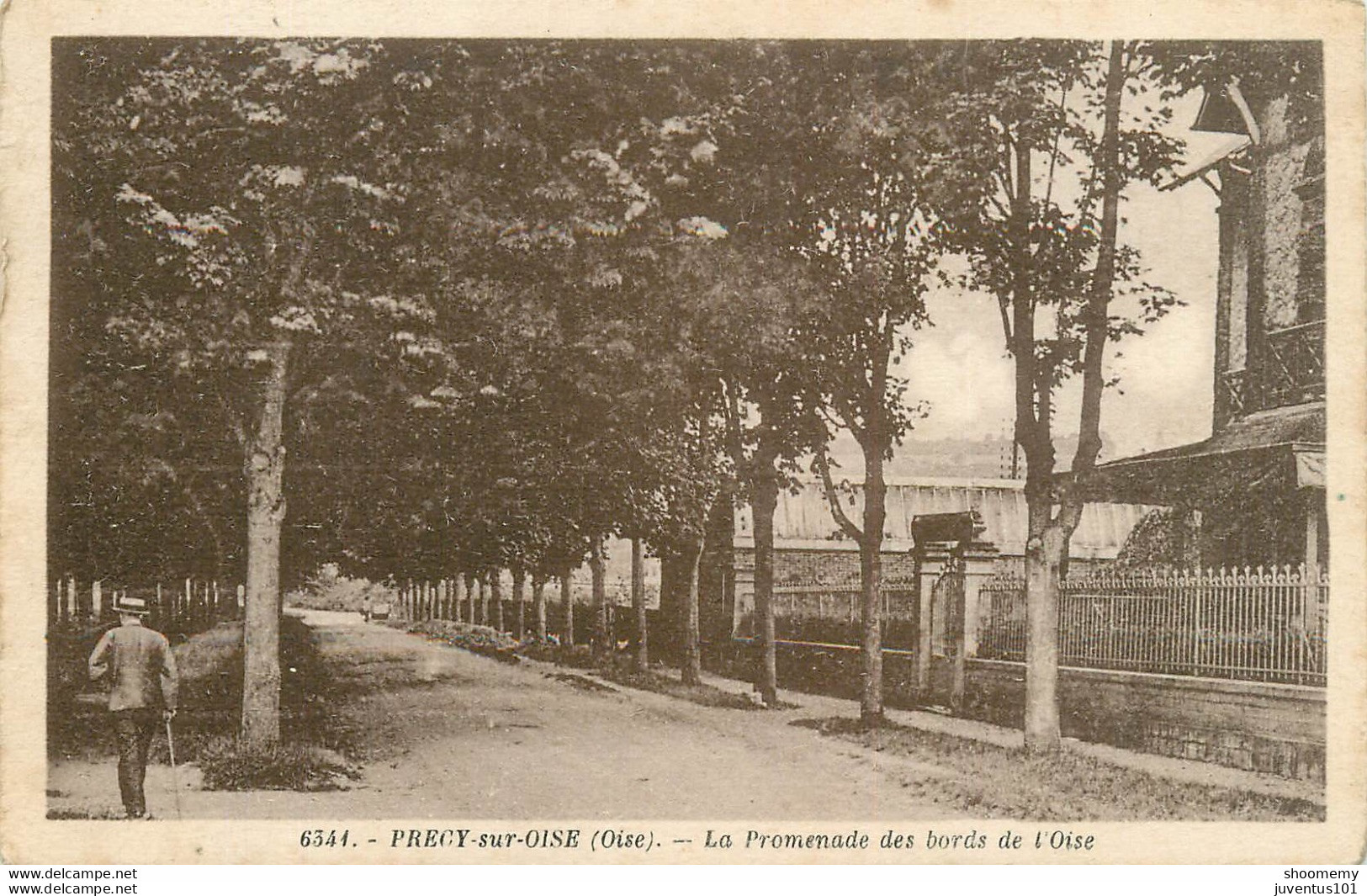 CPA Précy Sur Oise-La Promenade Des Bords De L'Oise-6341     L1817 - Précy-sur-Oise