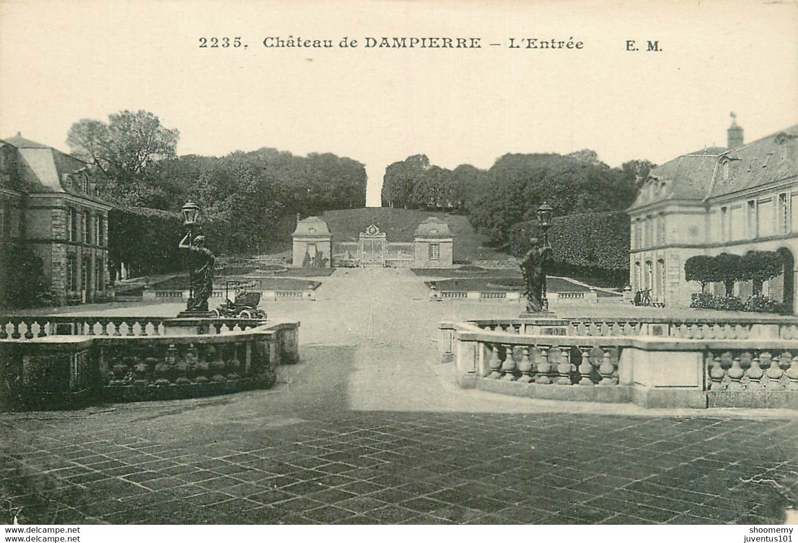 CPA Château De Dampierre-L'entrée-2235     L1807 - Dampierre En Yvelines