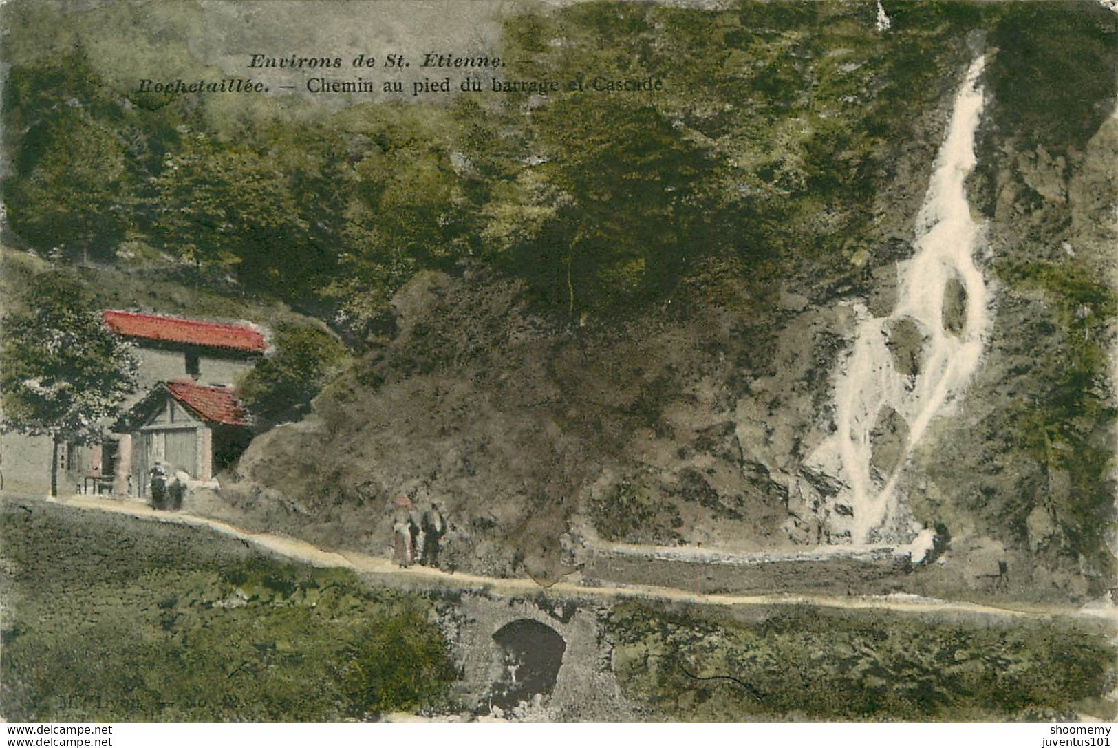 CPA Rochetaillée-Chemin Au Pied Du Barrage-Timbre     L1797 - Rochetaillee