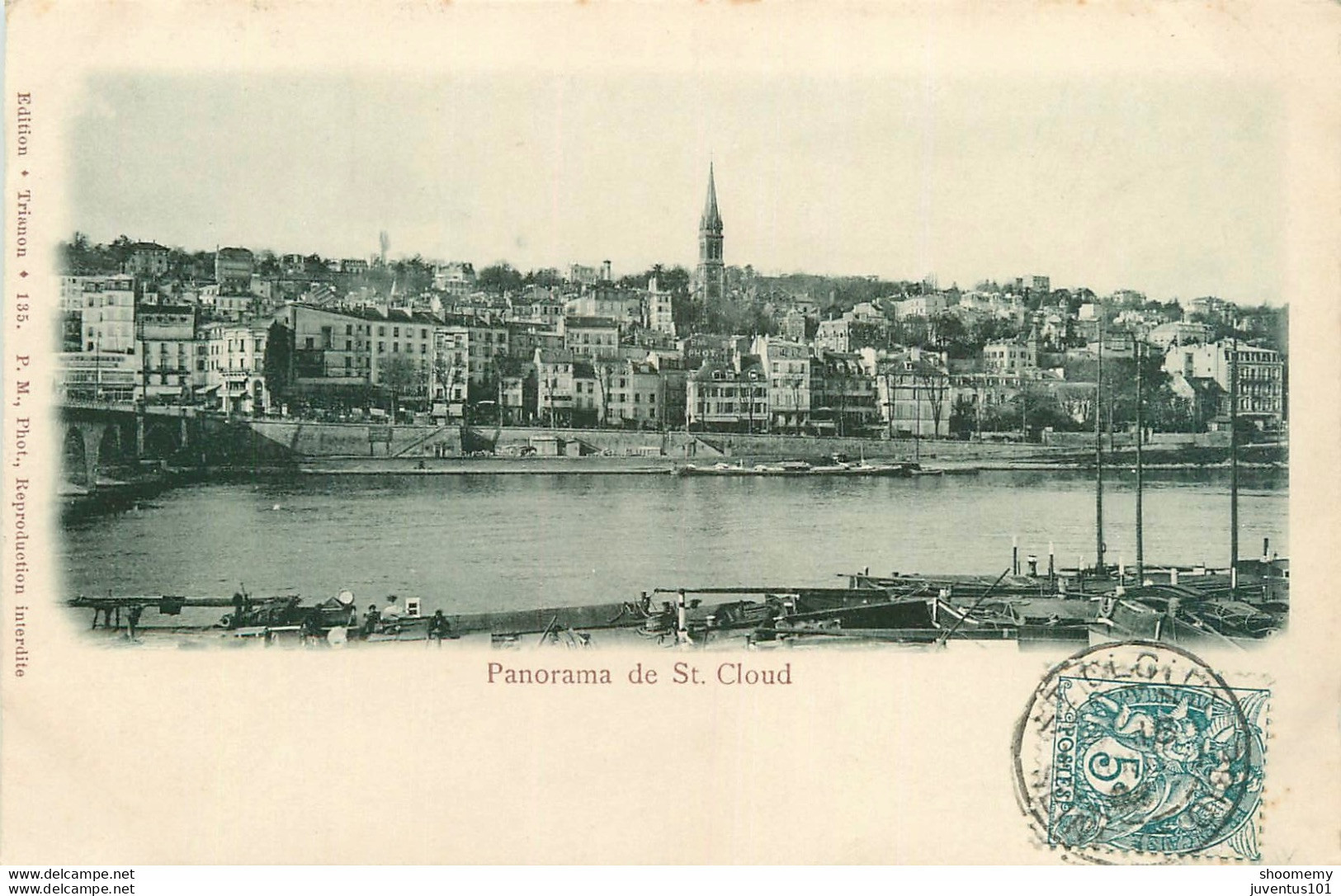 CPA Panorama De Saint Cloud-Timbre       L1796 - Saint Cloud