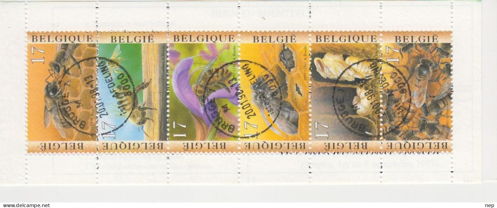 BELGIË - OPB - 1997 - B 28 (BRUGGE) - Gest/Obl/Us - 1953-2006 Modernos [B]