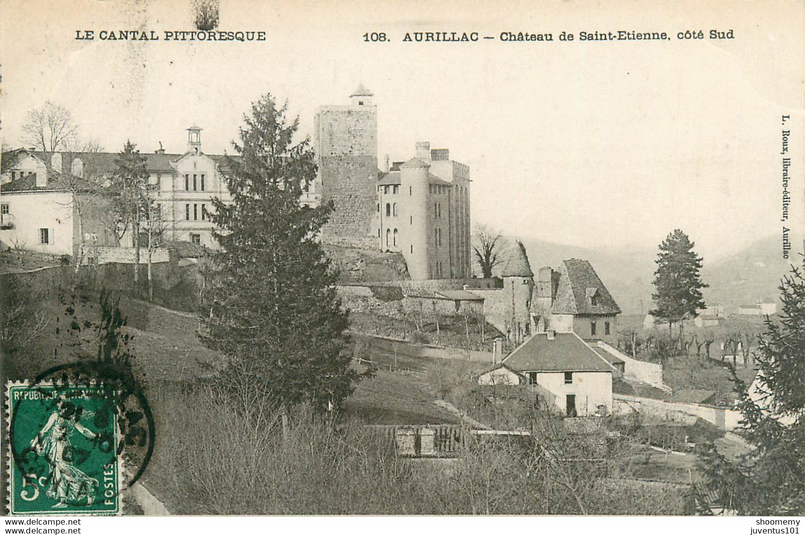 CPA Aurillac-Château De St-Etienne-106-Timbre      L1771 - Aurillac